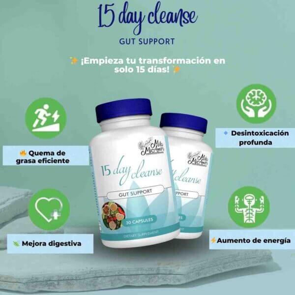 15 Day Cleanse: Reinicia Tu Digestión en 15 Días 🌿💪✨ - Imagen 5