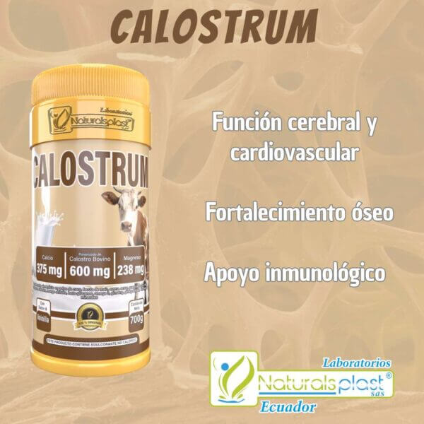 Calostrum 700g: Fortalece Huesos e Inmunidad 🐄🌟 - Imagen 2