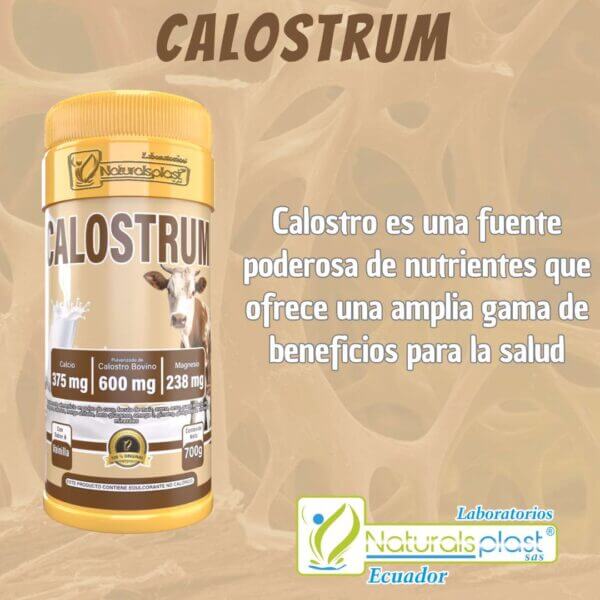 Calostrum 700g: Fortalece Huesos e Inmunidad 🐄🌟 - Imagen 3