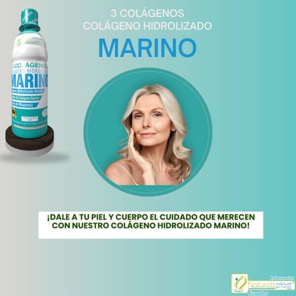 3 Colágenos Marino Hidrolizado 550ml: Piel Firme y Articulaciones Fuertes 💪✨ - Imagen 3