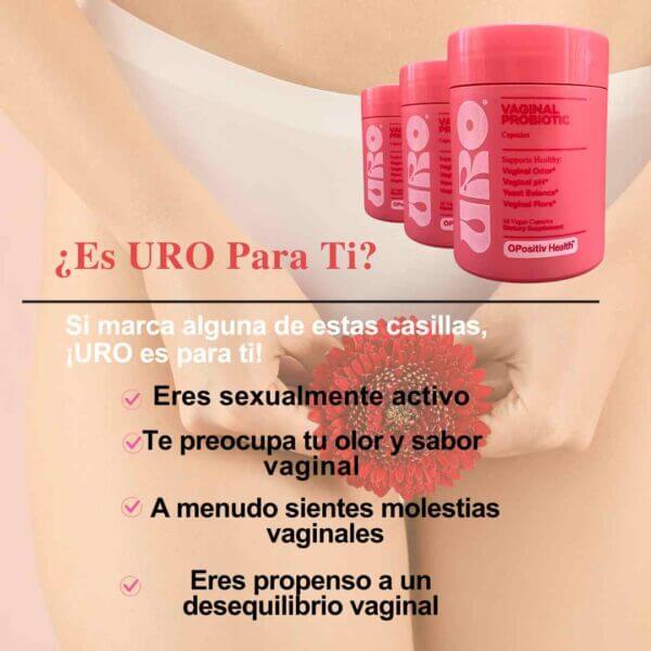 URO Vaginal Probiotic: Equilibrio y Confianza Íntima Diaria 🌸🛡️ - Imagen 3