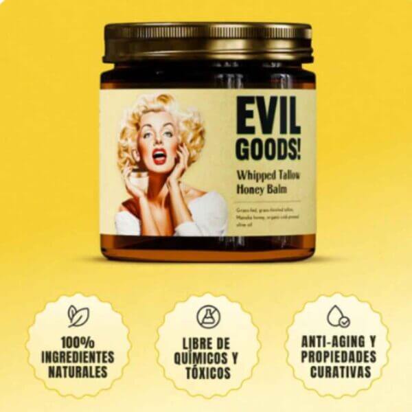 Crema Evil Goods: Noche Reparadora para Piel Joven y Radiante ✨ - Imagen 3