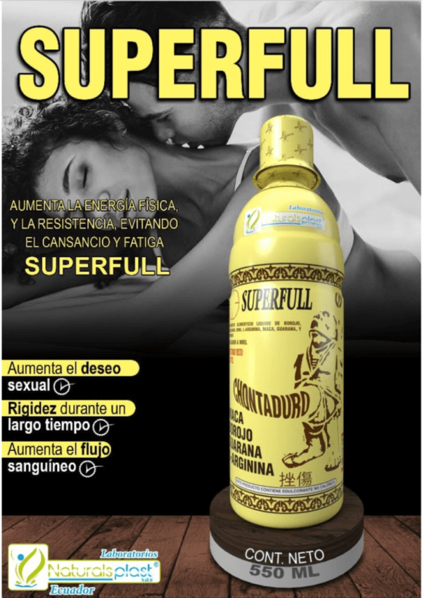 SUPERFULL 550ml: Energía y Vitalidad Diaria Recargadas 💥🍯