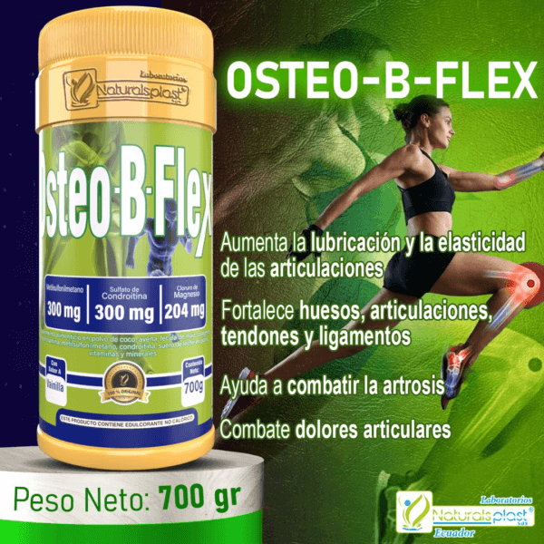 OSTEO-B-FLEX 700gr: Huesos Fuertes y Articulaciones Flexibles 💪🦴