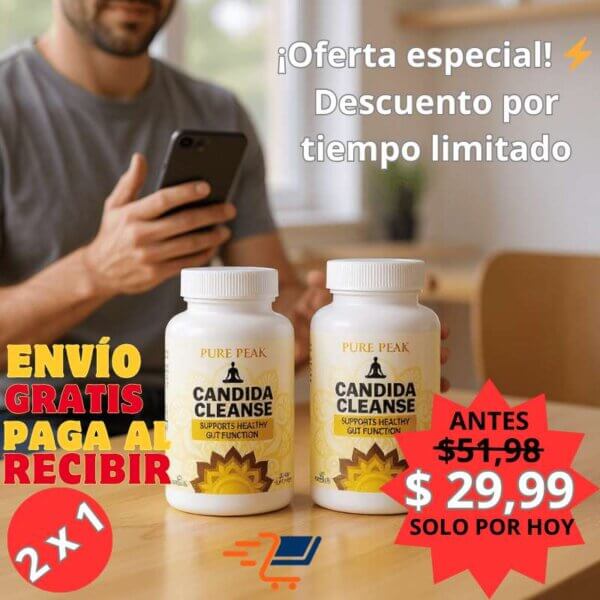 Candida Cleanse: Suplemento Natural para Hongo y Bienestar ⭐ - Imagen 5